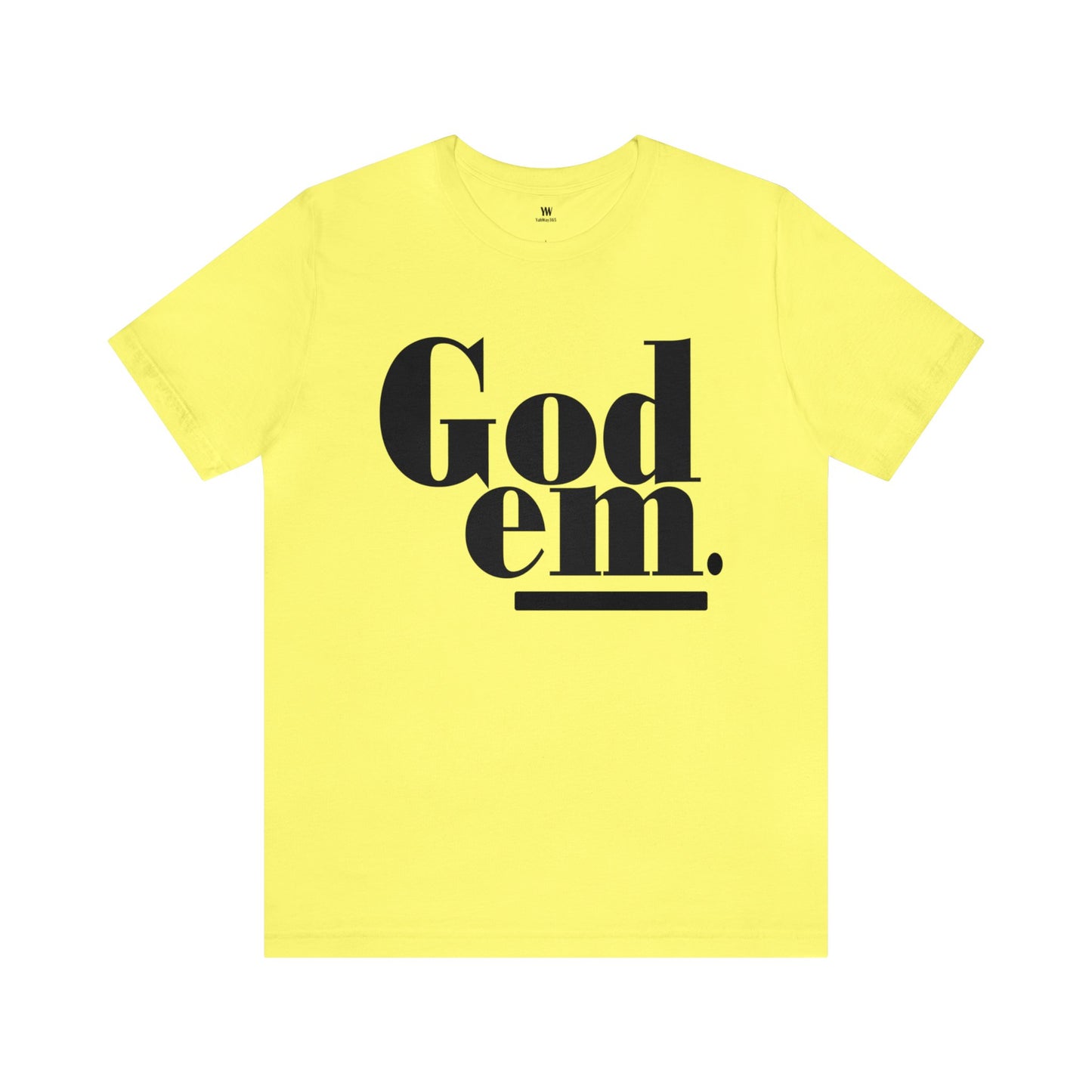 Godem Unisex Jersey Short Sleeve Tee (Multiple Color)