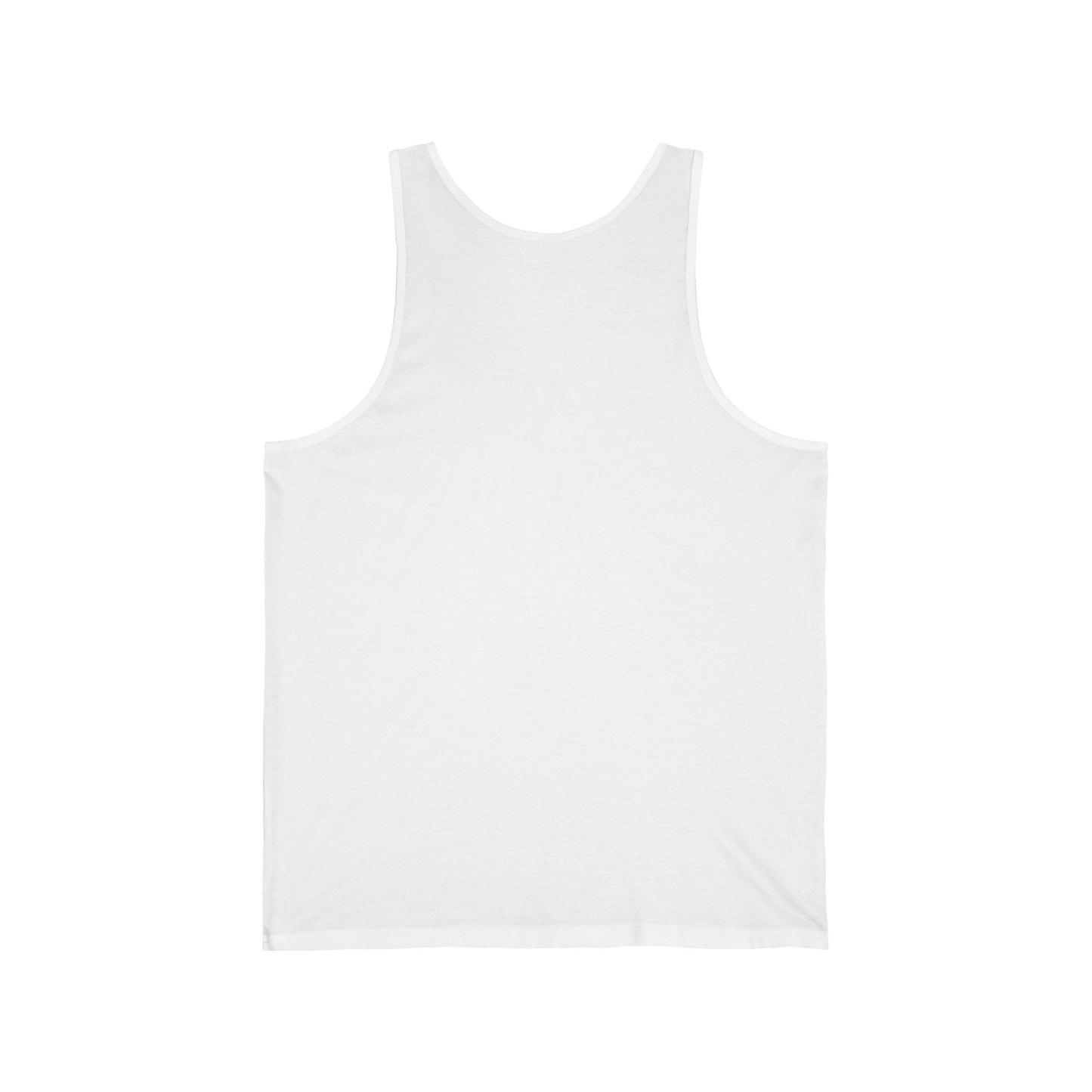 Godem Unisex Jersey Tank (White/Black)