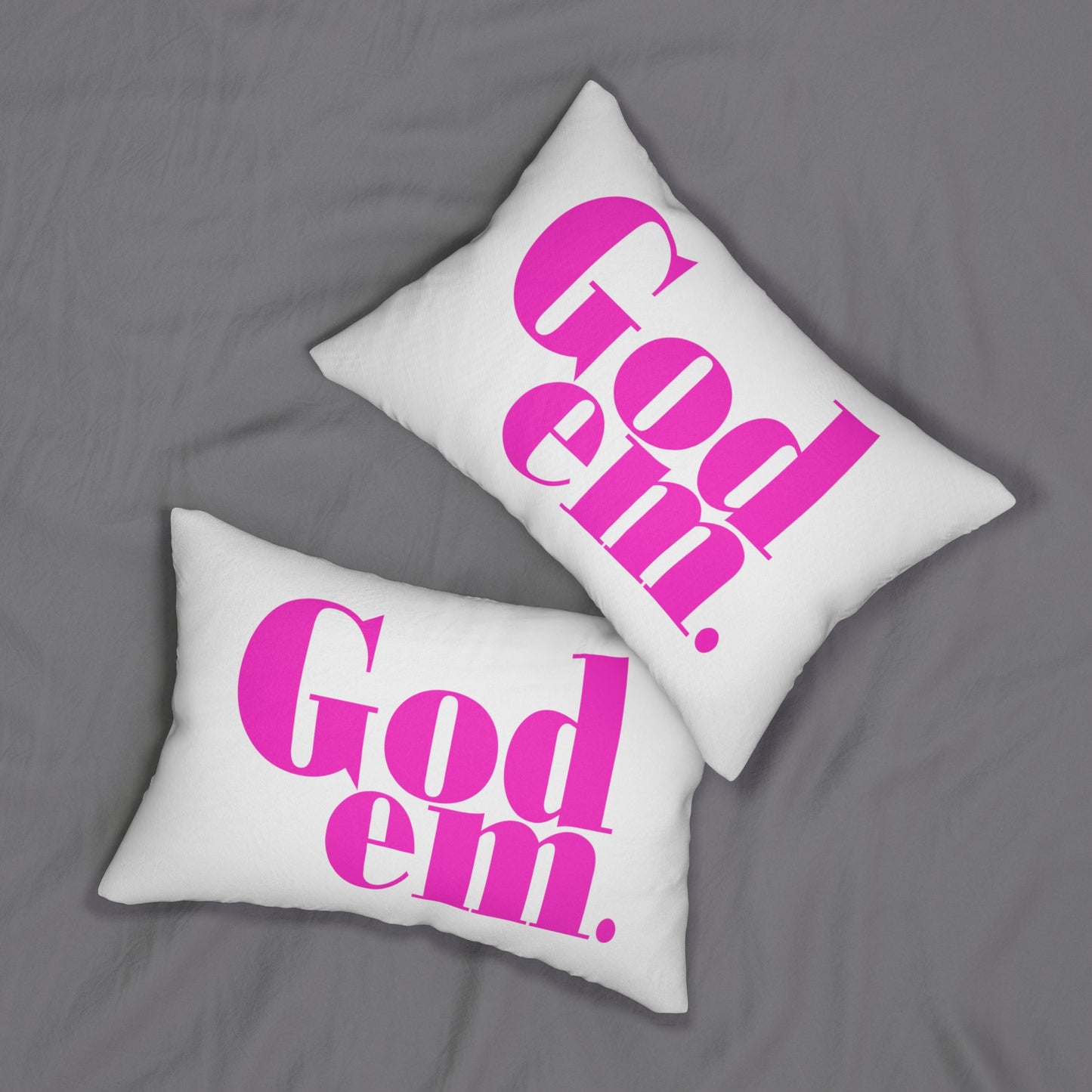 Godem Polyester Lumbar Pillow