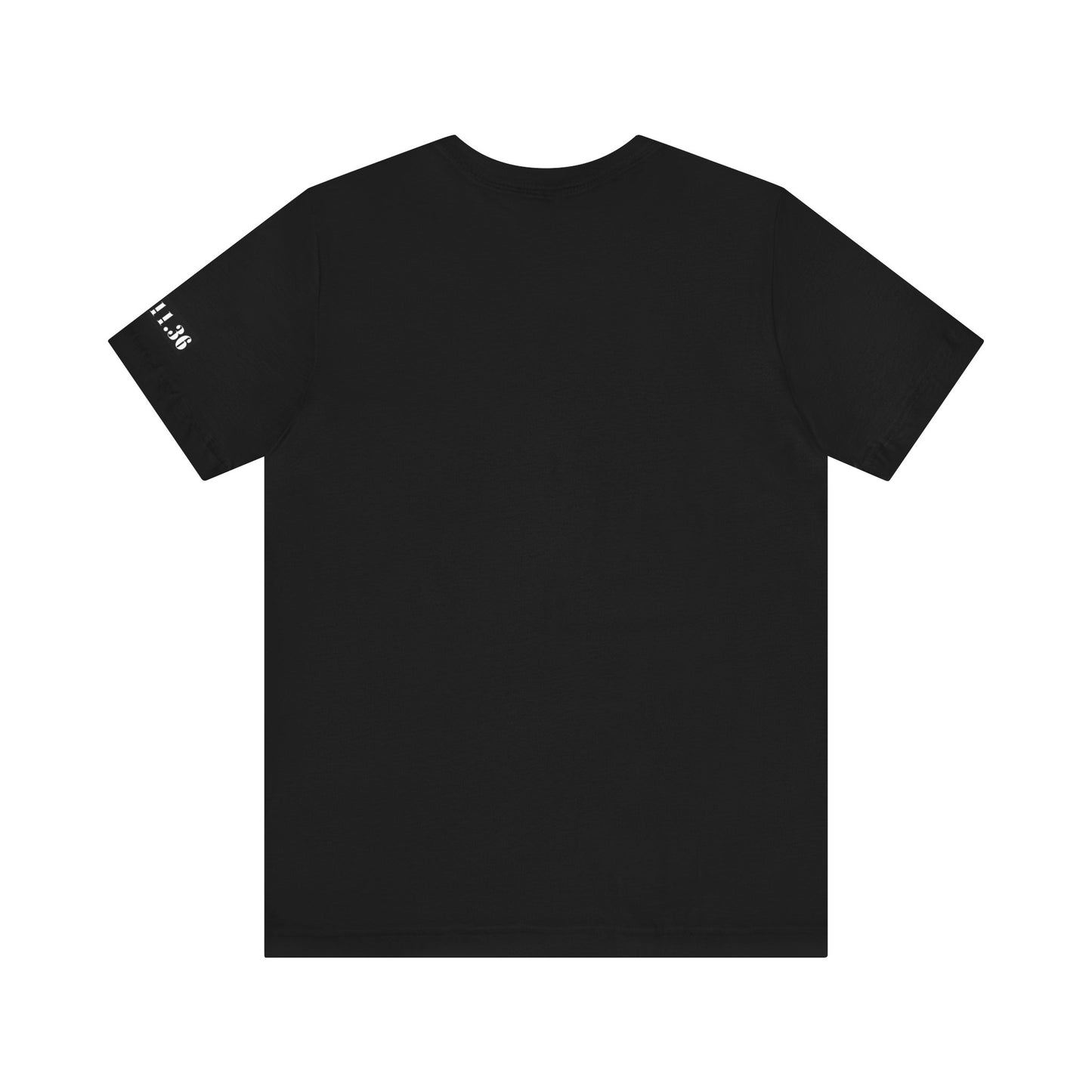 Godem Unisex Jersey Short Sleeve Tee (Black/Red)