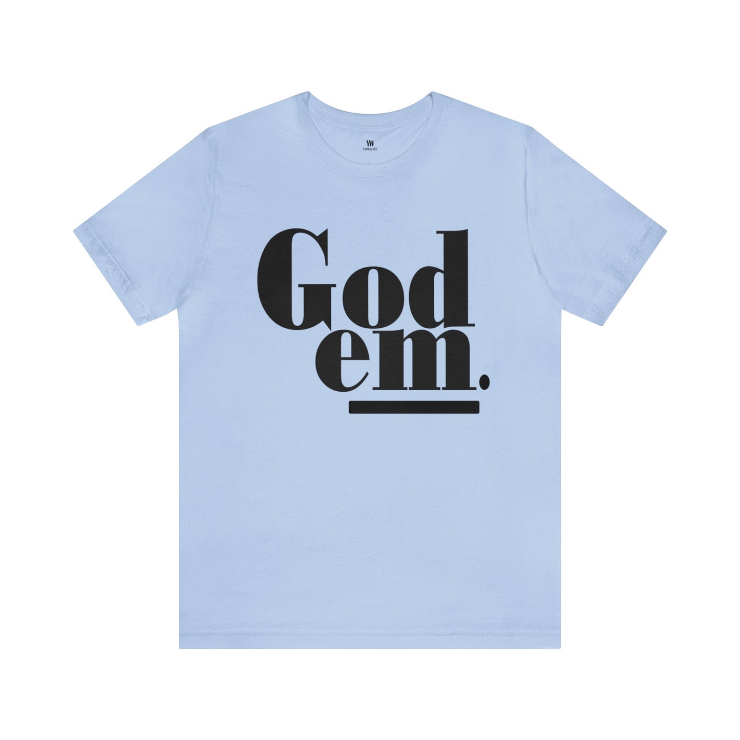 Godem Unisex Jersey Short Sleeve Tee (Multiple Color)