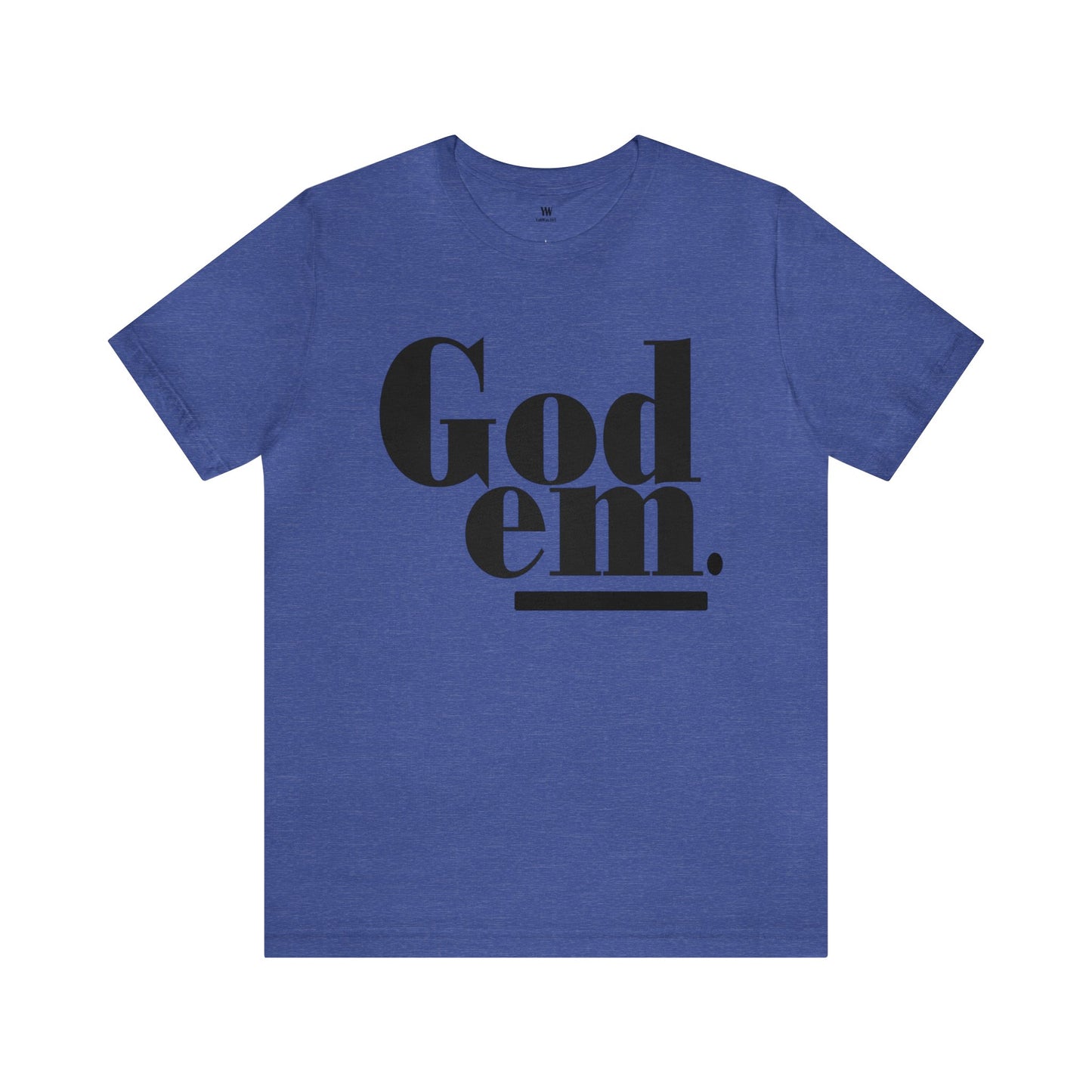 Godem Unisex Jersey Short Sleeve Tee (Multiple Color)