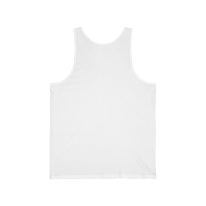 Godem Unisex Jersey Tank (White/Black)