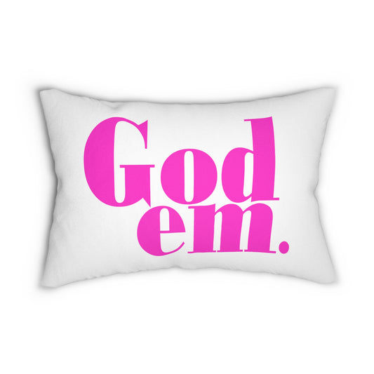 Godem Polyester Lumbar Pillow