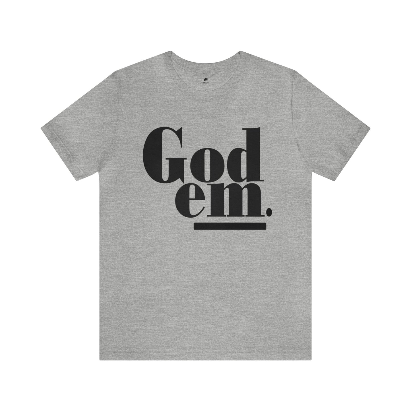 Godem Unisex Jersey Short Sleeve Tee (Multiple Color)