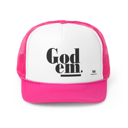 Godem Trucker Cap (Pink/White)