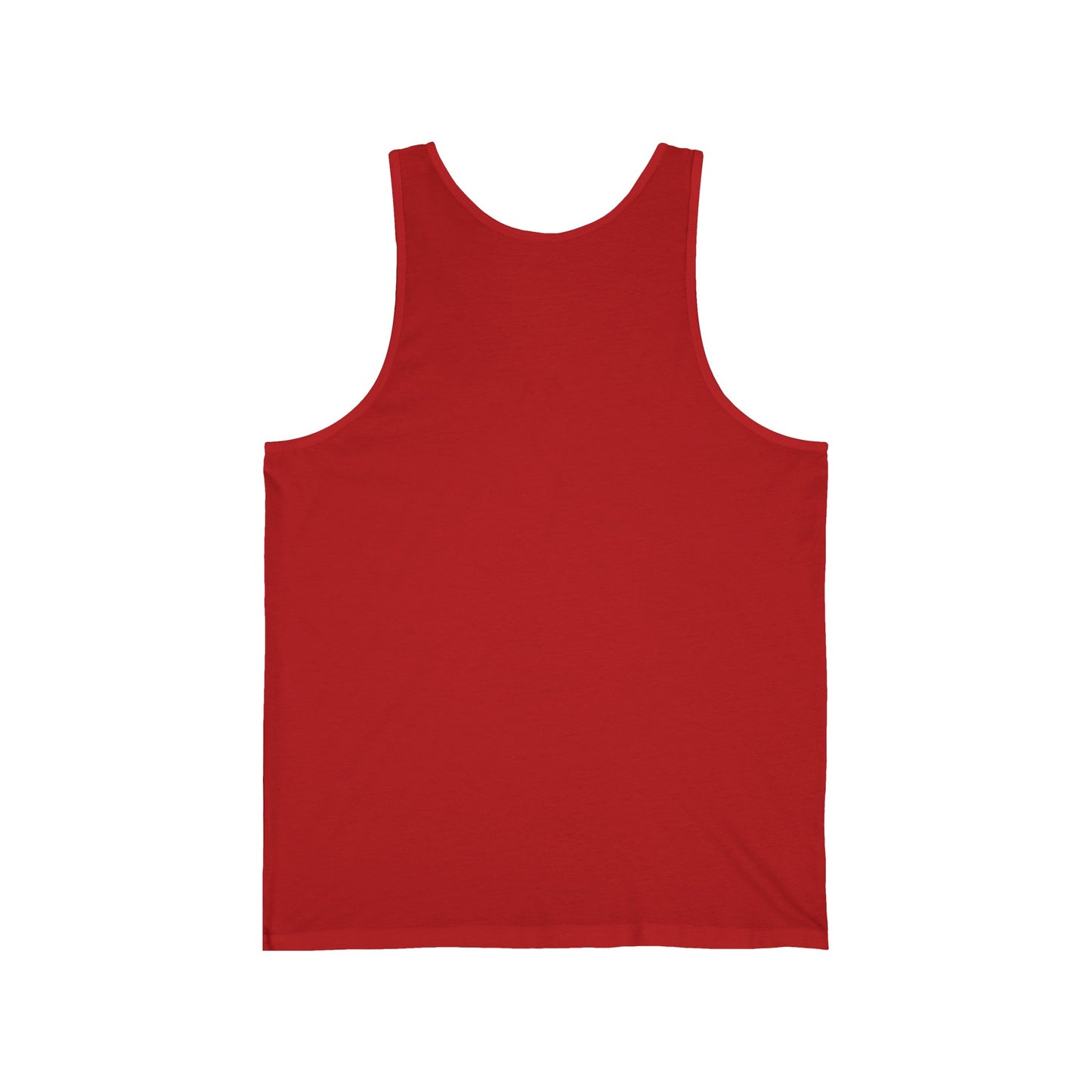 Godem Unisex Jersey Tank (Red/Black)