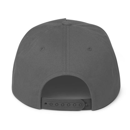 Godem Flat Bill Cap (Grey/Red)