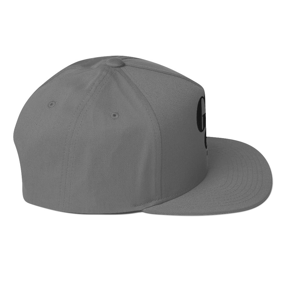 Godem Flat Bill Cap (Grey/Black)