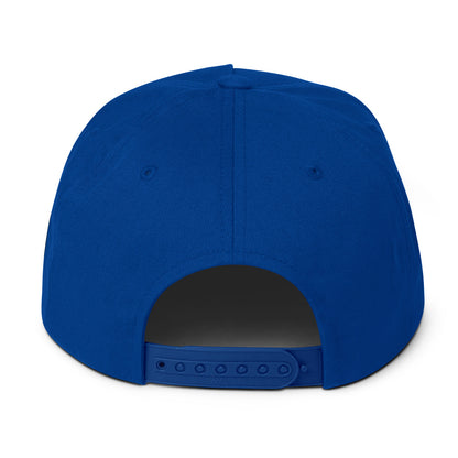 Godem Flat Bill Cap (Royal Blue/Black)