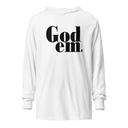 Godem Unisex Hooded long-sleeve tee