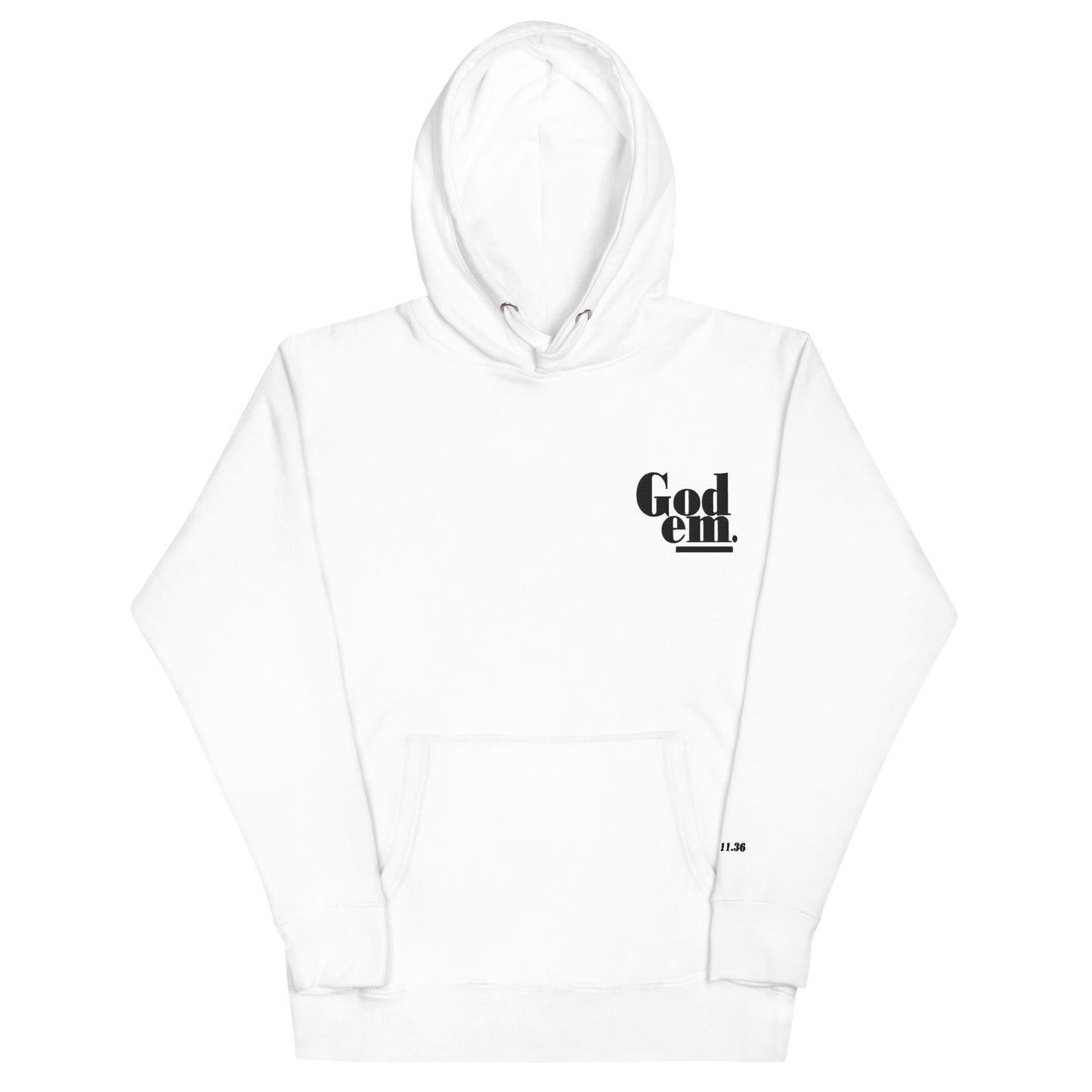 Godem Unisex Hoodie (Embroidered)